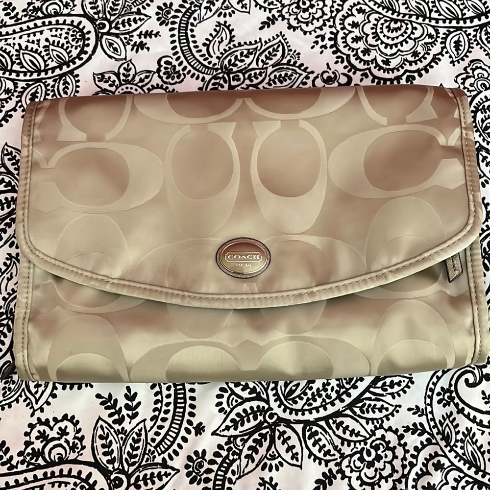 Coach Makeup Travel Bag with hanger